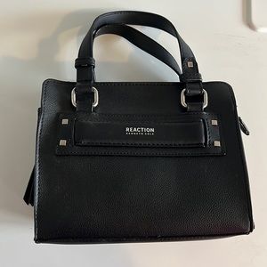 Kenneth Cole Reaction Black Leather Crossbody Purse NWOT